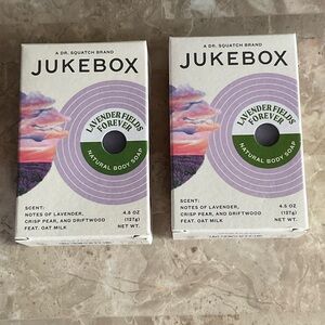 Jukebox Lavender Fields Natural Body Soap - Set of 2